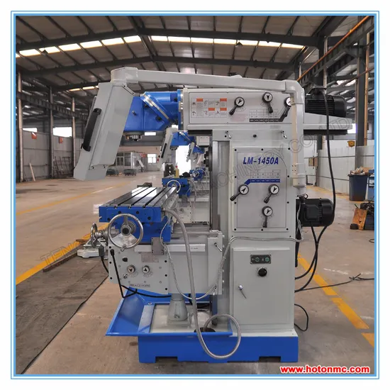 LM1450A vertical-horizontal milling machine with universal swivel head from China