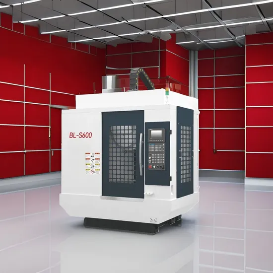 Semiautomatic Tool Milling Machine Blin Plywood Case/Steel Pallet CNC Vertical Machining Center