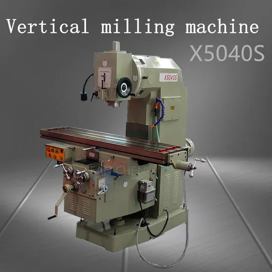 Vertical Milling Machine Multifunctional Lifting Table Metal Cutting