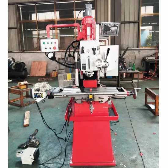 Zx45V Small Gear Drive Senmo Mini Drilling Milling Machine