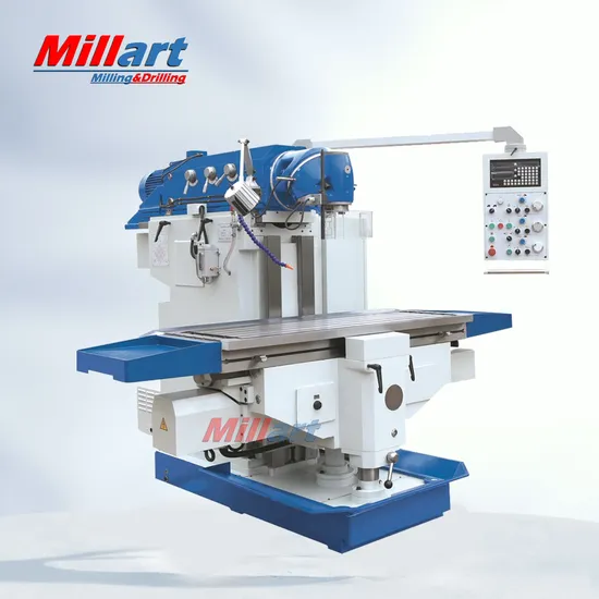 Swivel High Speed X5750 Vertical Rotary Head Milling Machine Tool