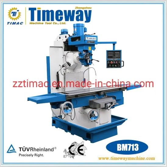 Bed Type Vertical Turret Milling Machine