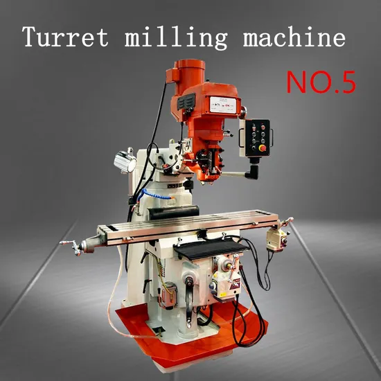 Turret Milling Machine Precision Rocker Milling Machine Automatic Cutter