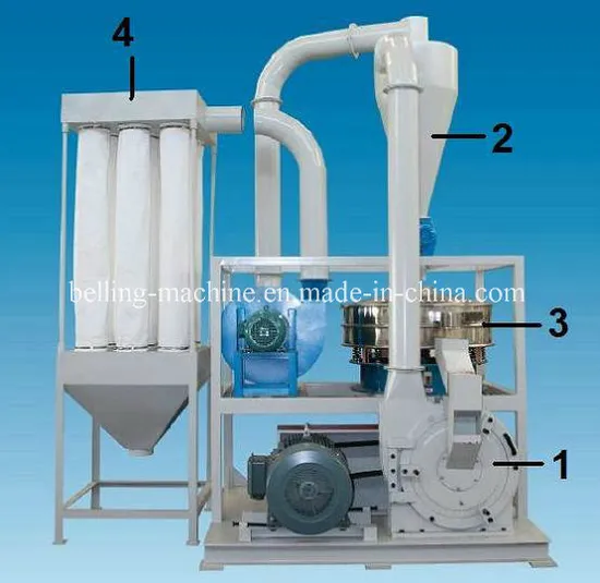 Plastic PVC/UPVC Granules/Chips Pulverizer/Miller Machine