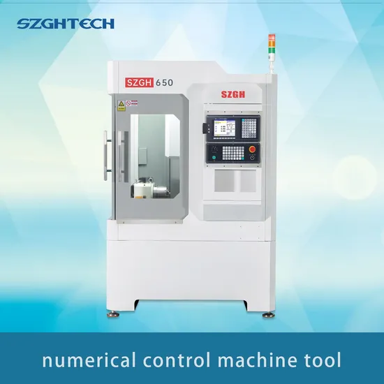 High Accuracy Mould CNC Router Machine Szgh-650 CNC Milling for Metal Aluminum