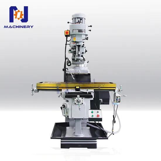 5h High Quality Taiwan Turret Milling Machine Universal Vertical and Horizontal Milling Machine