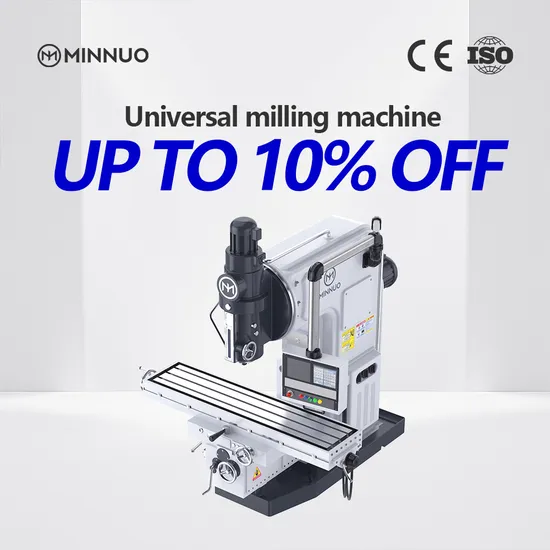 High Flexibility Vertical Milling Durable High Rigidity High Precision Universal Milling Machine