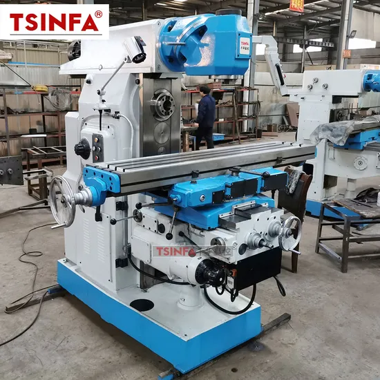 RAM Type Milling Machine Wn736c High Rigidity Mill Large Table Milling Machines