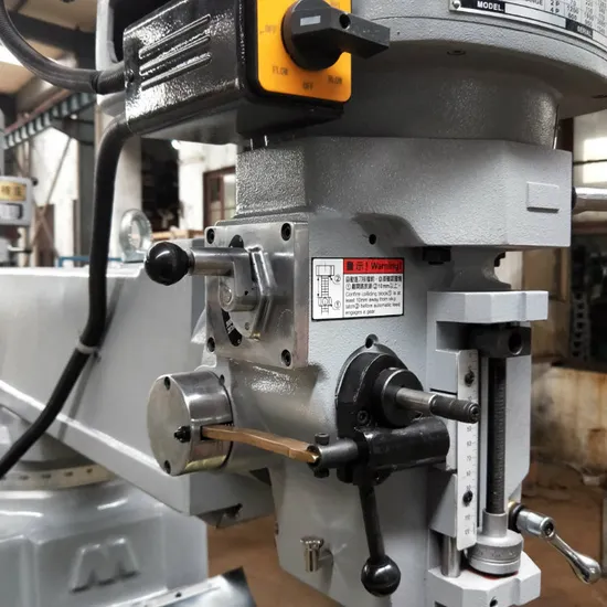 X6332 Low Price China New Brand Vertical Metal Conventional Turret Milling Machine for Sale