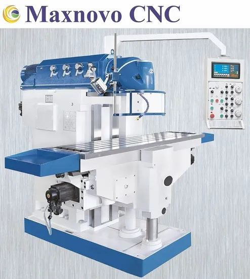 Gear Driving Uwf10s Fresadora 5500W High Loaded Universal Milling Machine