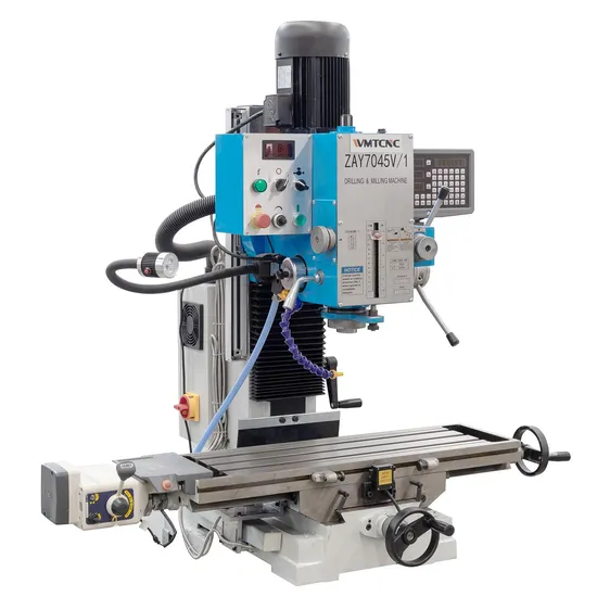 ZAY7045V/1 variable speed and auto-feeding manual milling and drilling machine