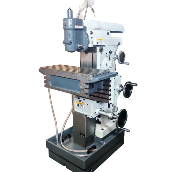 High-Efficiency Universal Milling Machine X8126 Lift Table Manual Milling Machine Ideal for Precision Machining