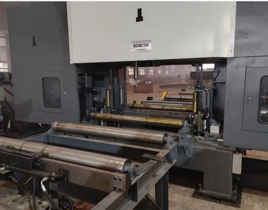 Beam CNC Automatic Drilling Machine Bhd1206A H Beam U-Beam Drilling Equipment Steel Structure Drilling Line Beam Processing Three Spindle Drilling
