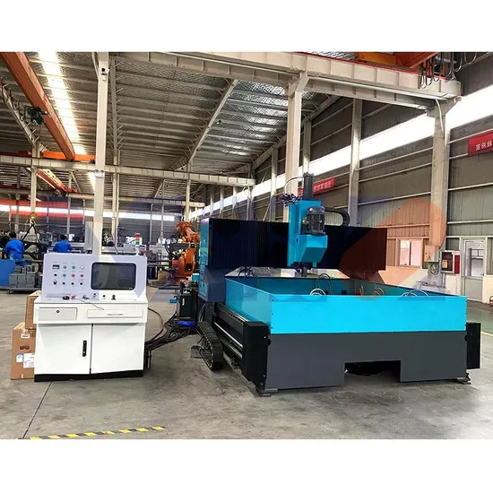 Raintech High Speed CNC Bt Spindle Gantry Drilling Milling Tapping Machine for Steel Structure Plates Tube Sheets Boiler Sheet