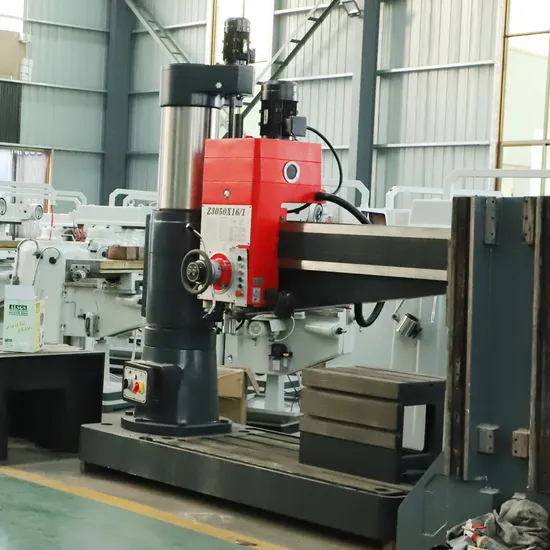 China 50mm Radial Arm Drilling Machine Z3050X16 Hydraulic Type Radial Drill