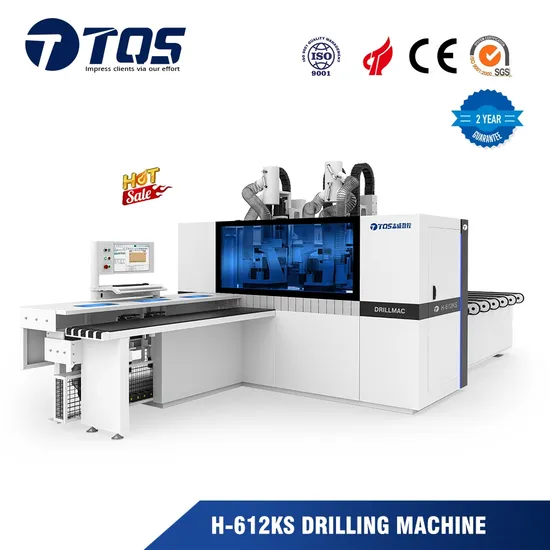 CNC Six-Sided Drilling Woodworking Boring Lathe for Furniture Engraving and Carving Machine