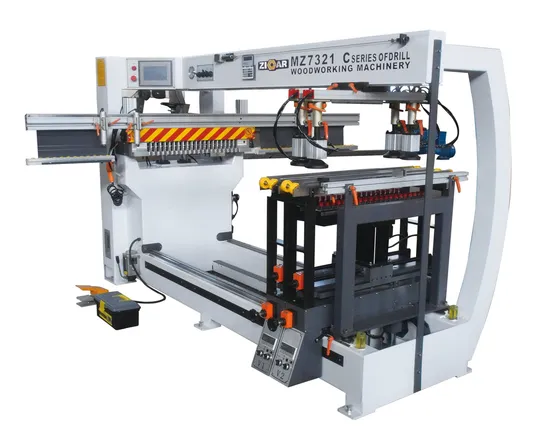 ZICAR wood bench drill press vertical and horizontal multi boring machine MZ73213C