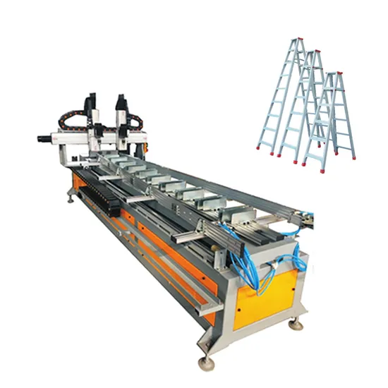 CNC Aluminium Ladder Making Machines Drilling Machine for Ladders Ladder Driller