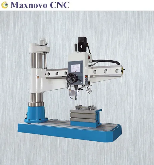 R80vt PRO Variable Speed Knuth Radial Drilling Machine with Touch Screen and Servo Motor