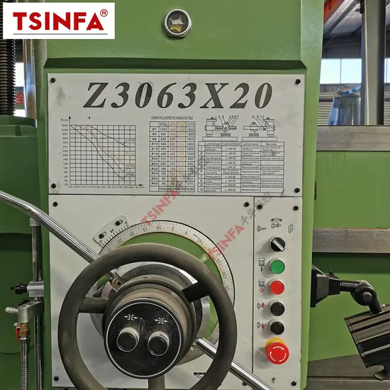 Heavy Duty Hydraulic Radial Drilling Machine Z3063 Column Drill Equipment CE