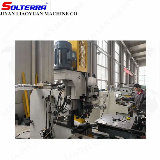 CNC Hydraulic Steel Metal Plate Hole Punching Drilling Marking Machine