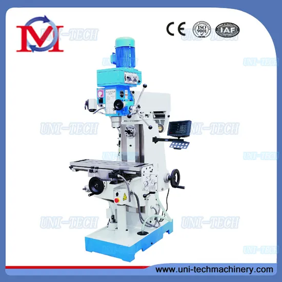Universal Small Drilling and Milling Machine with Rotary Worktable (ZX7550CW)