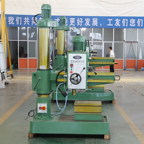 Z3040X10 Small Universal Radial Drill Machine 40mm Semi Hydraulic Radial Drilling Machine