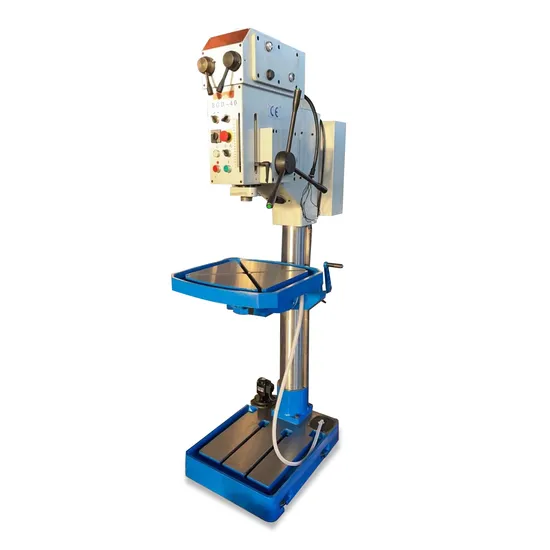 Heavy-Duty Vertical CE Certified Metal Drilling Machine with Rotating Table