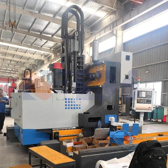 High Speed Bt50 Spindle CNC Drilling Milling Machine for Heat Exchangers