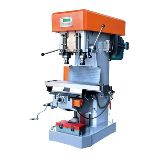 CE Horizontal Nanan, Fujian Automatic Twin Spindle CNC Drilling Tapping Machine Hot Sale