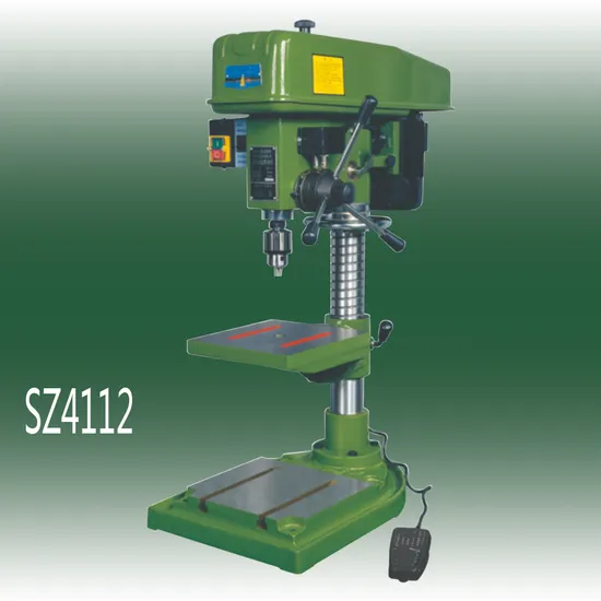 High Speed Vertical Drilling and Tapping Bench Drill Sz4112 Metal Heavy Duty Cast Iron Steel Tapper Machine M10 M8