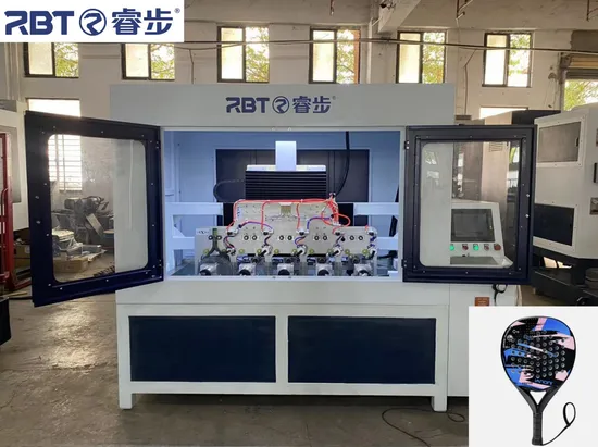 Padel Racket CNC Drilling Machine Tool with Syntec Controller