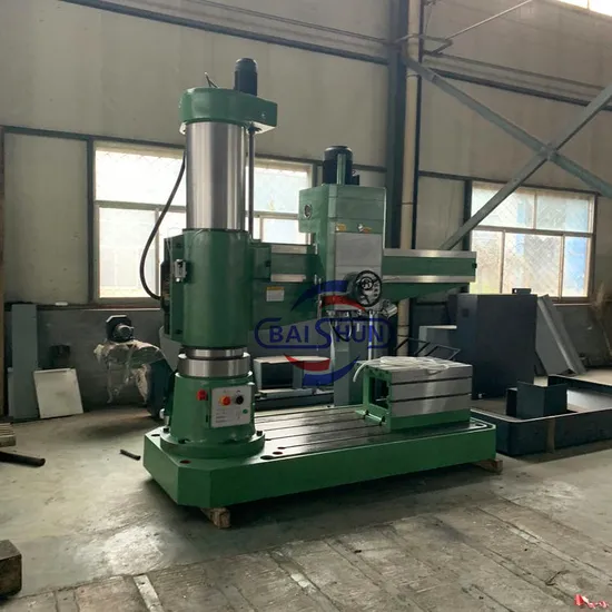 Electrical-Hydraulic Functions Radial Arm Drilling Machine with CE Certificate