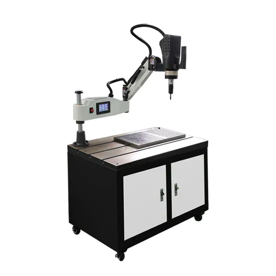 Auto Reverses and 1100mm Horizontal Robotic Arm Electric Tapping Machine