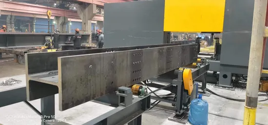 CNC High Speed Three- Sided Drilling Machine for H-Beam, U-Channel, Box Beam, Cbd1250, in Steel Structure