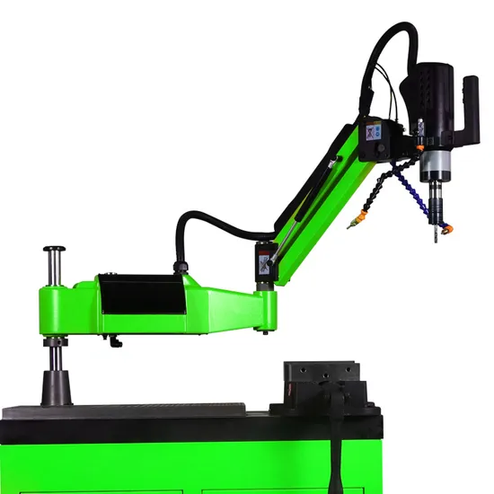 Torque Protection Collet Auto Oiling Swing Arm Bracket Tapping Machine