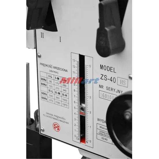 Cheap Tapping Machine Zs-40HS/Zs-40PS Vertical Drilling Machine