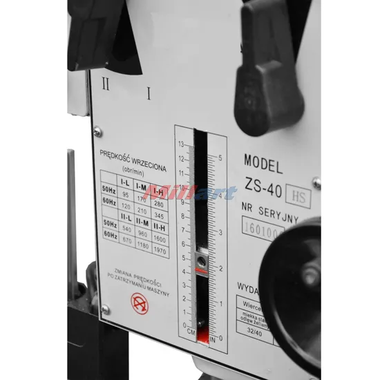 Drilling Machine with Tapping Function Zs-40/Zs-40p Bench Drilling for Metal