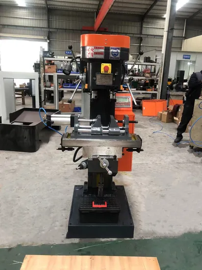 Manual PLC Controlled Drilling and Tapping Machine
