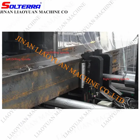 2025 New Hot Selling High Speed CNC Drilling Cutting Machine for Metal Steel Beam U Channel Steel Peb Profiles