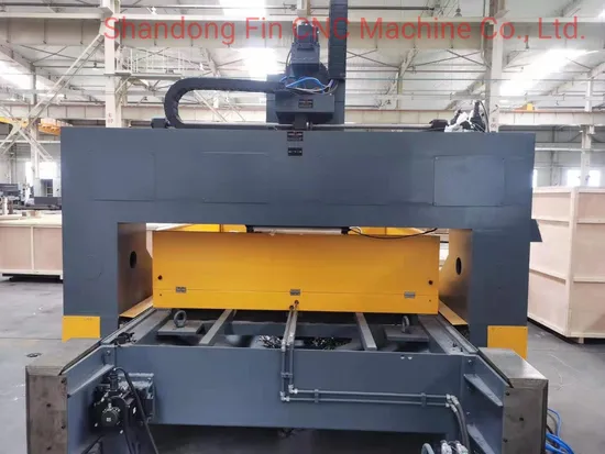 FIN CNC Gantry Movable Vertical Flat Steel Plate CNC  High Speed Carbide Alloy Drilling Machine 2000mm*2000*100mm