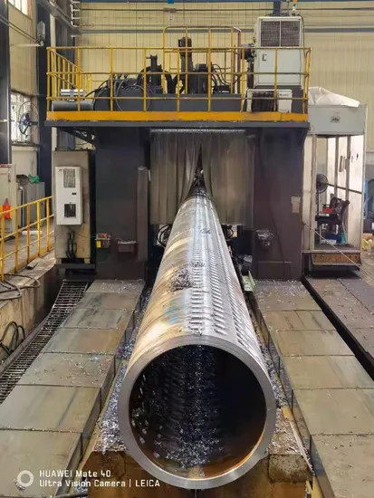 High Speed High Precision Perfect CNC Header Pipe Drilling Machine for Pressure Vessel Boiler, Djx3512, Max Tube Diameter 350mm Max Thickness 60mm