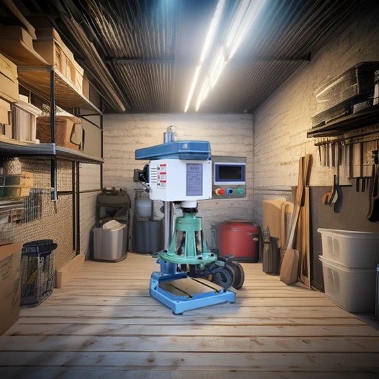 18 Adjustable Speed CNC Drill - 60mm Diameter Tapered Drill Machine