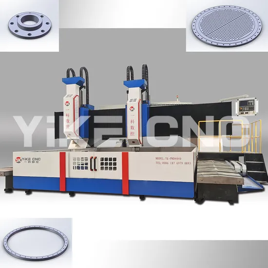 Yk-Pmd5050 High Speed CNC Driling and Milling Machine for Exchanger Boiler Plates