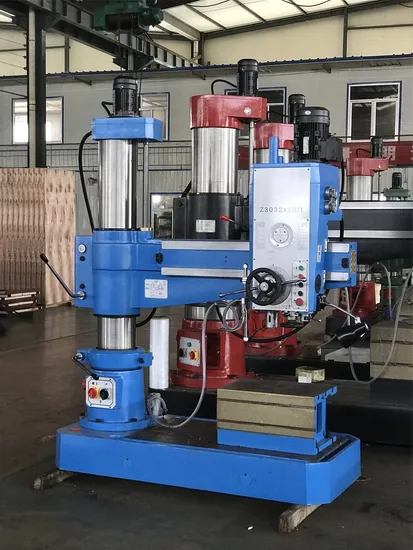 China manual metal hobby small Z3035*10 radial drilling machine for sale
