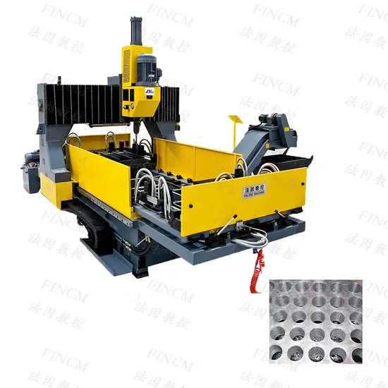 FINCM Construction Structure Steel  Plates  Carbide Alloy Drilling Machine 3000mm*1600mm*80mm