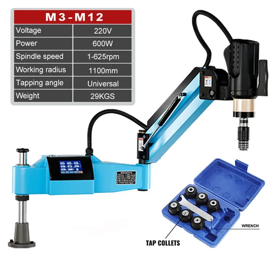 Stock Automatic Hot Sale Servo Electric Tapping Machine Factory Low Price Drilling