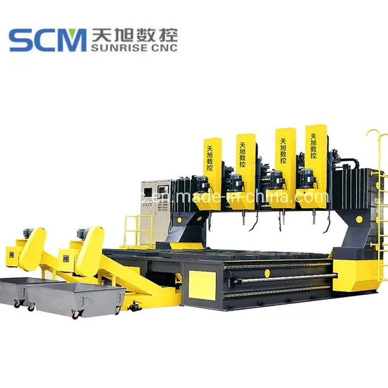 CNC Gantry Moving Plate Drilling Machine
