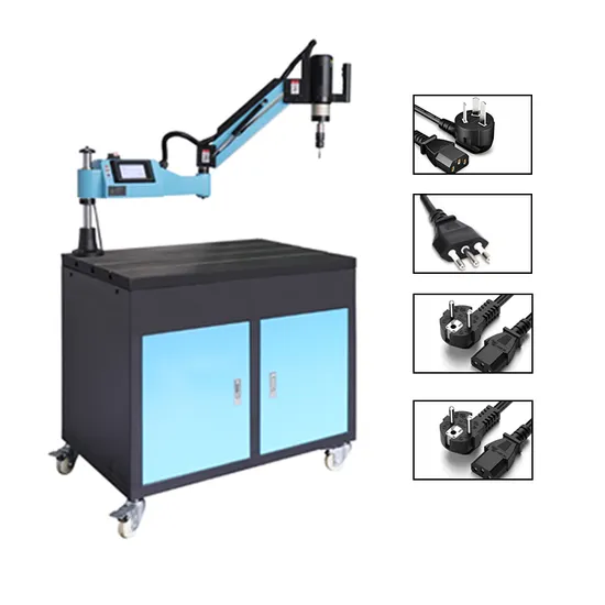 Aluminum Tapping Capacity M3-M16 Magnetic Base 300kg Tapping Machine