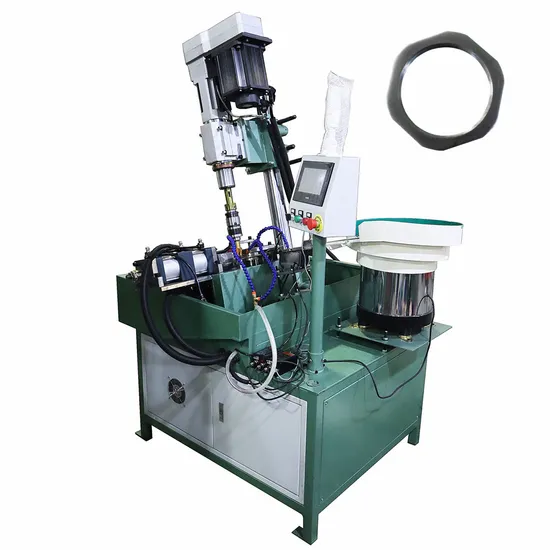 Ss Steel M36 Big Nuts Tapping Machine Automatic with PLC Control